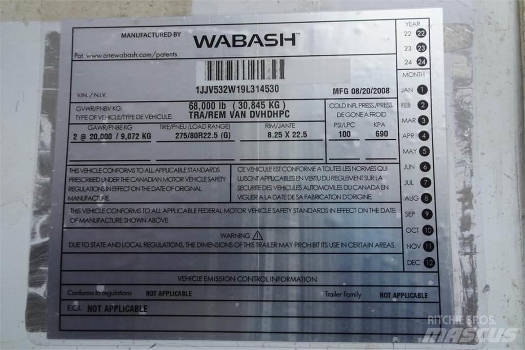 Wabash DVHDHPC Furgoonhaagised