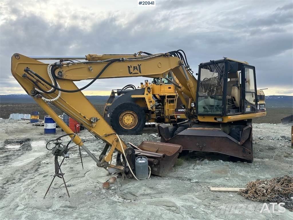 CAT 312 Ratasekskavaatorid