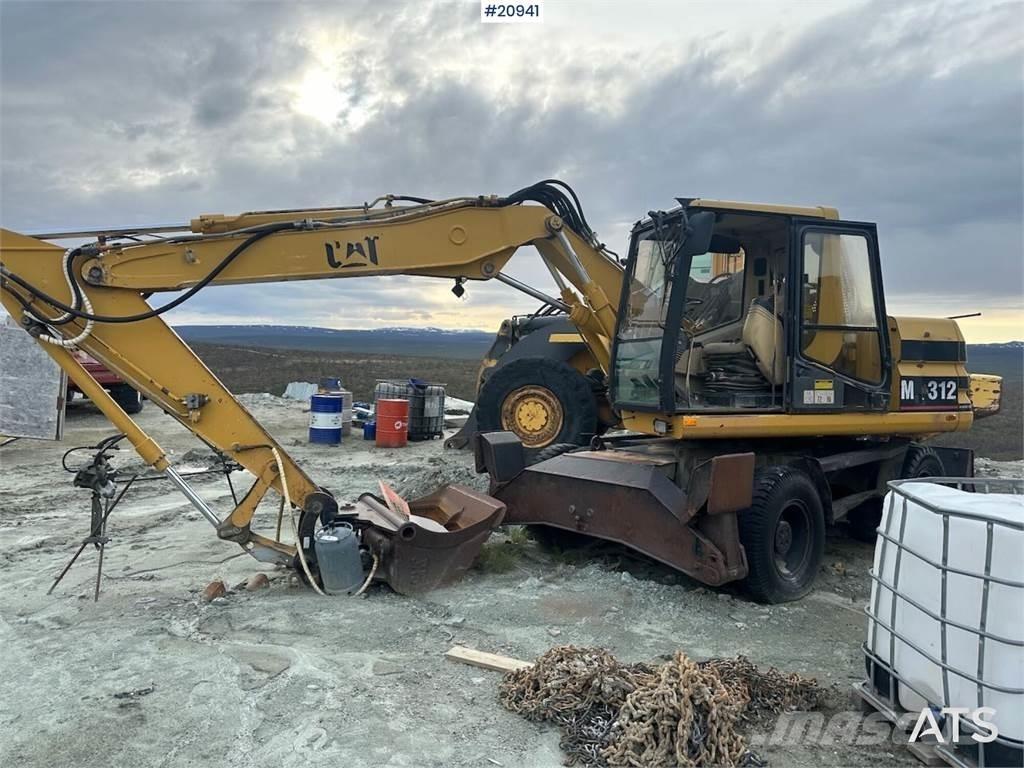 CAT 312 Ratasekskavaatorid