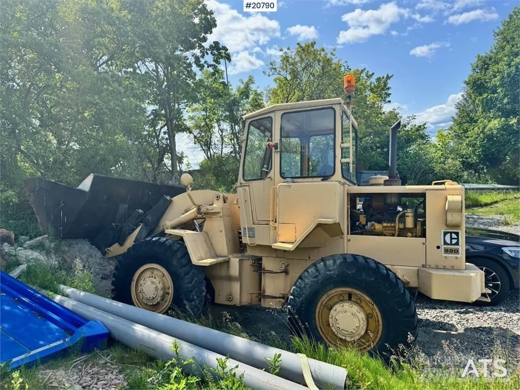CAT 920 Rataslaadurid