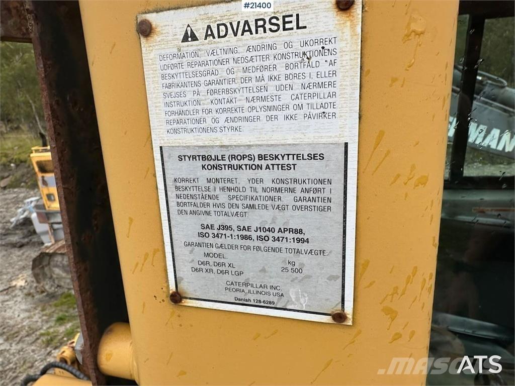 CAT D6R LGP Buldooserid