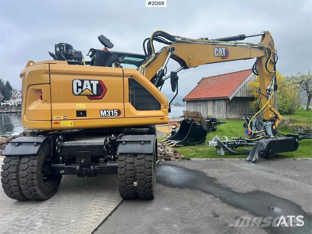 CAT M315 Ratasekskavaatorid