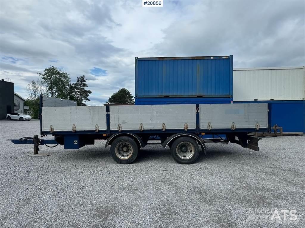 GMF flatebed trailer Madelhaagised