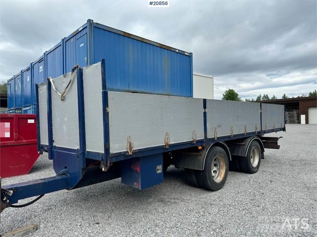 GMF flatebed trailer Madelhaagised