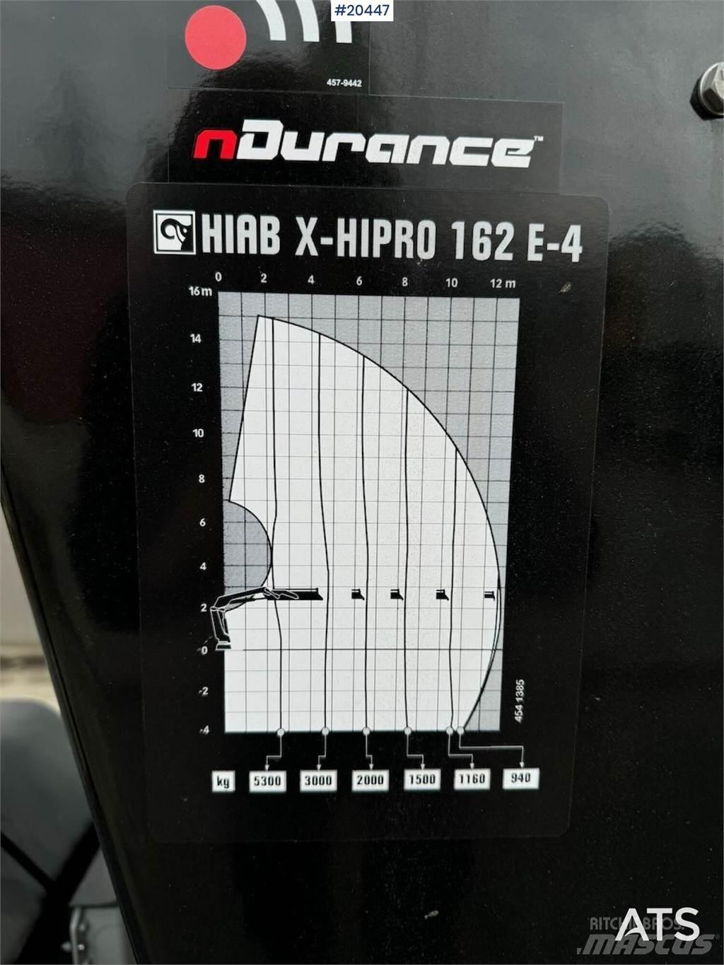Hiab X-Hipro 162 Kraanaga veokid