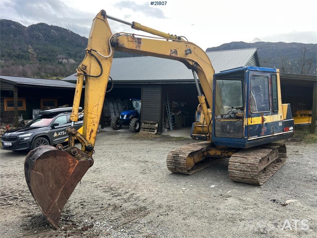 Komatsu PC60-5 Roomikekskavaatorid