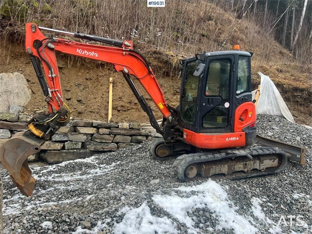 Kubota U48-4 Roomikekskavaatorid