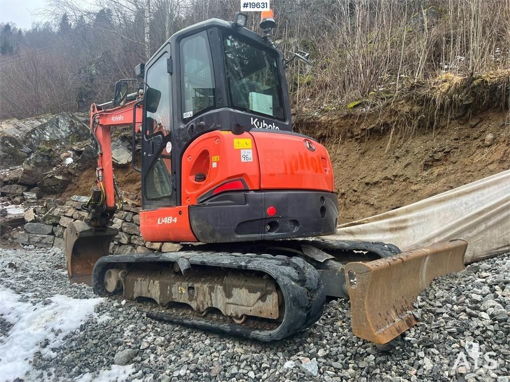 Kubota U48-4 Roomikekskavaatorid