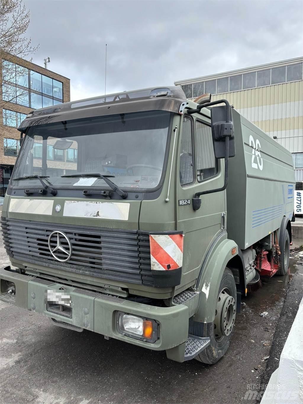 Mercedes-Benz 1824 Tänavapuhastusveokid