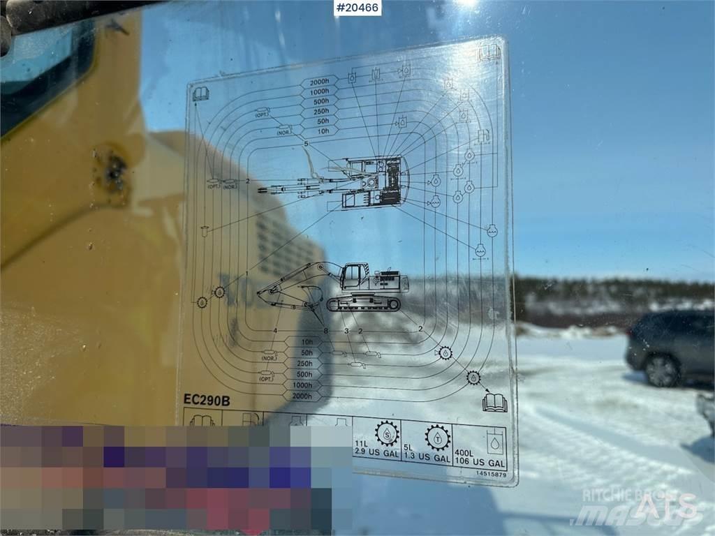 Volvo EC290 BLC Roomikekskavaatorid