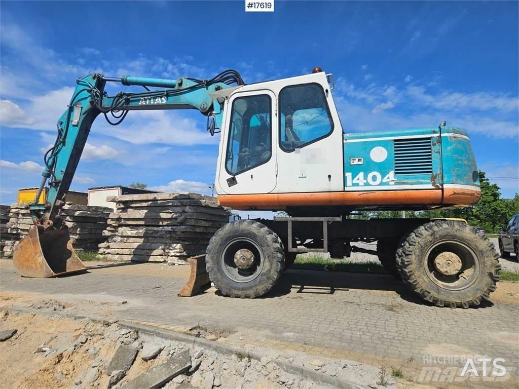 Atlas 1404 Ratasekskavaatorid