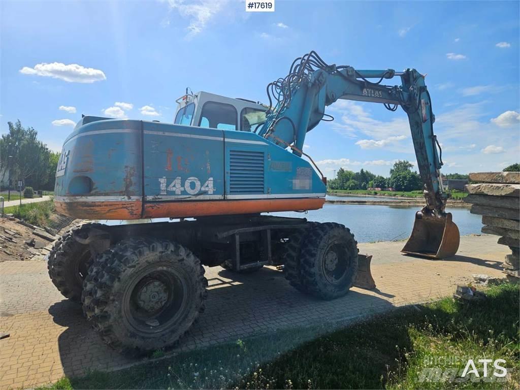 Atlas 1404 Ratasekskavaatorid
