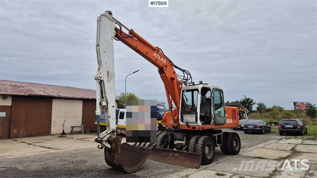 Atlas 1404 Ratasekskavaatorid