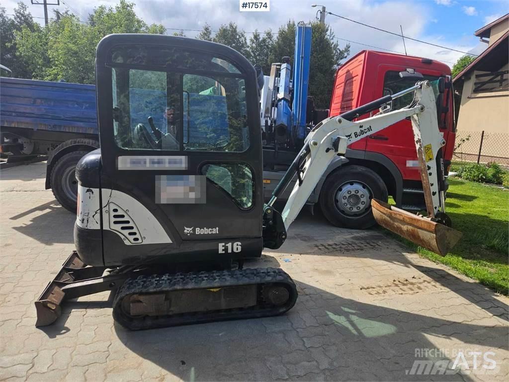 Bobcat E16 Miniekskavaatorid < 7 t