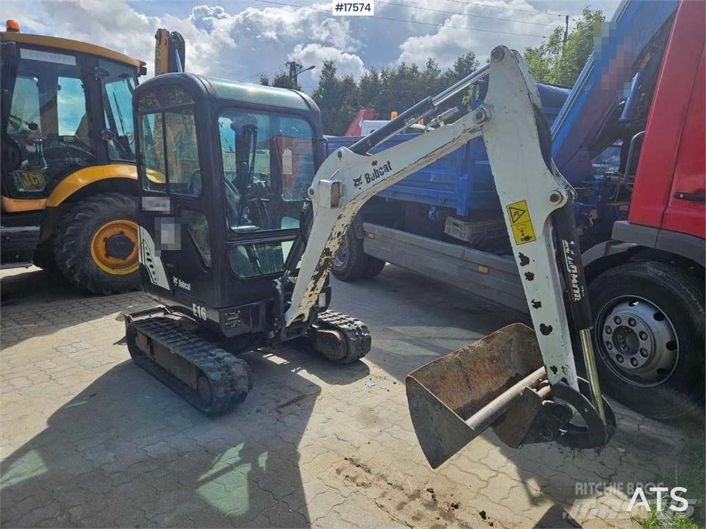 Bobcat E16 Miniekskavaatorid < 7 t