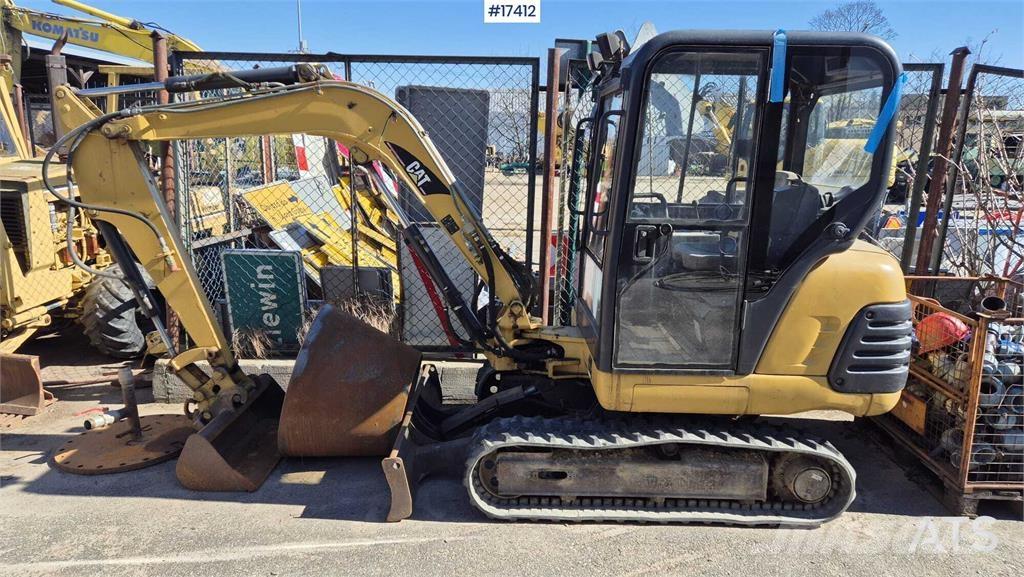 CAT 302.5 Miniekskavaatorid < 7 t