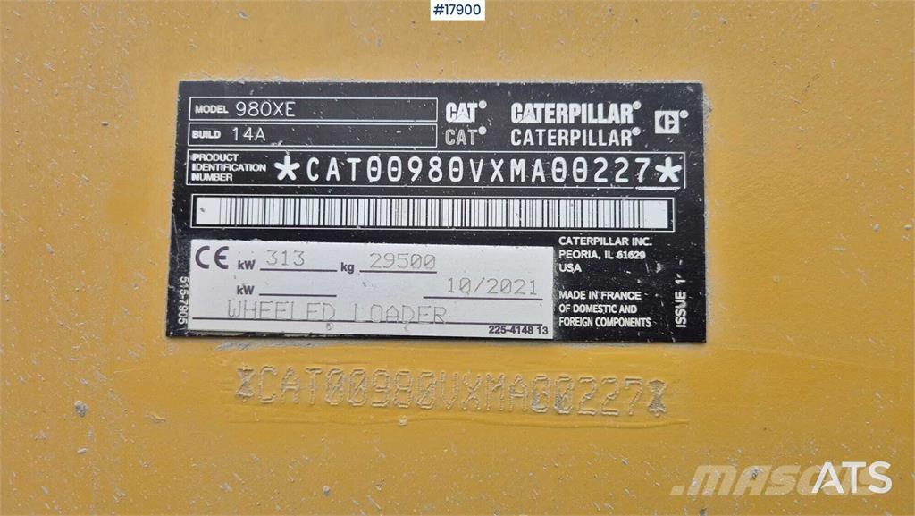 CAT 980 XE Rataslaadurid