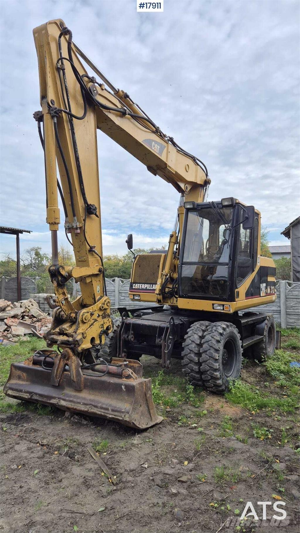 CAT M312 Ratasekskavaatorid