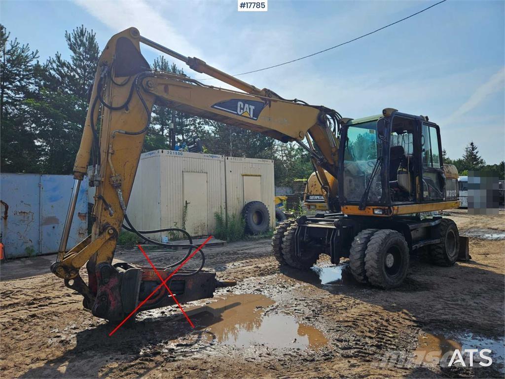 CAT M313 C Ratasekskavaatorid