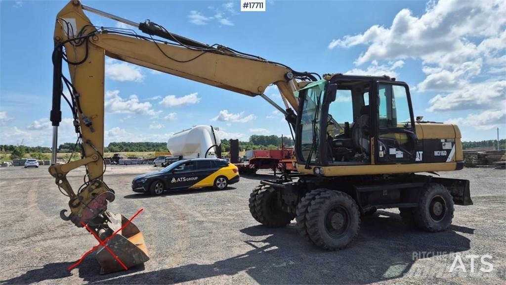 CAT M316D Ratasekskavaatorid