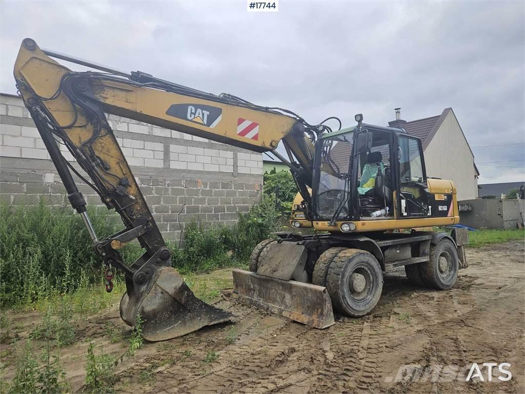 CAT M316D Ratasekskavaatorid