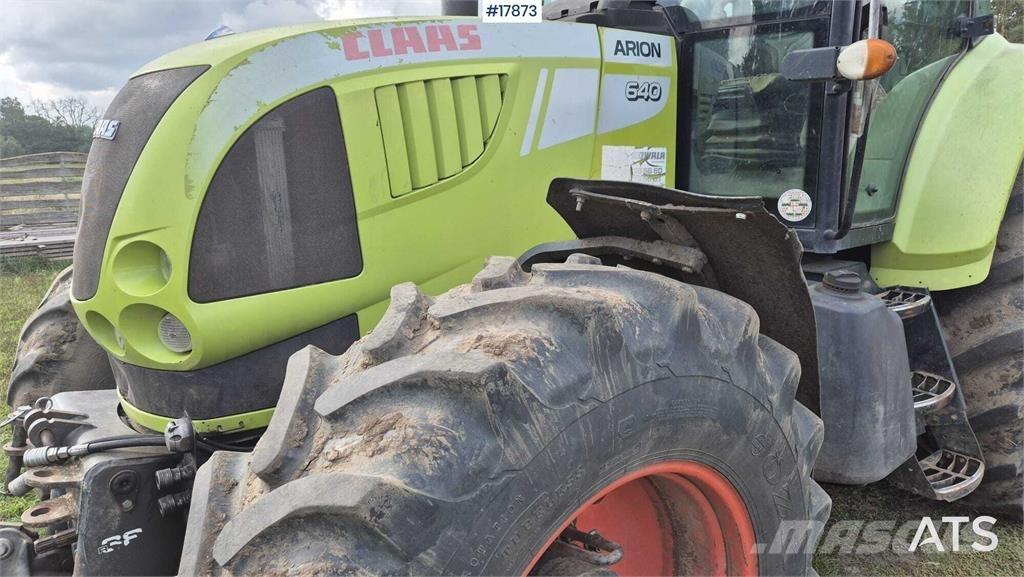 CLAAS ARION 640 Traktorid