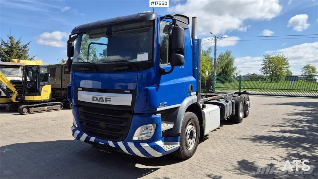 DAF CF 290 EURO 6 Sadulveokid