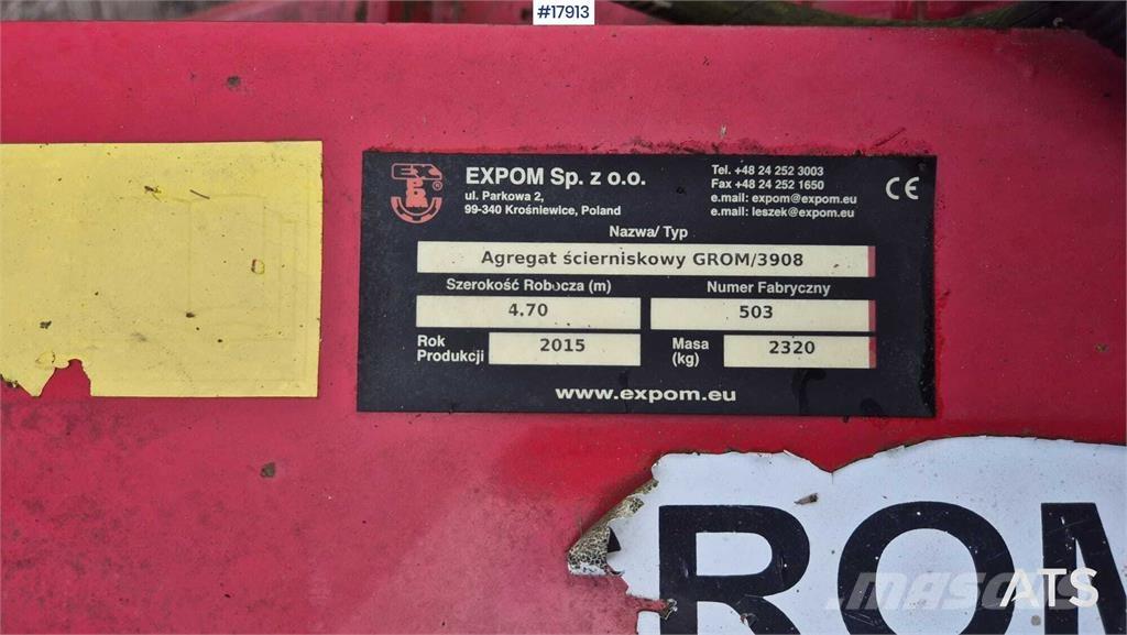 Expom Grom/3908 Muud mullaharimismasinad ja tarvikud