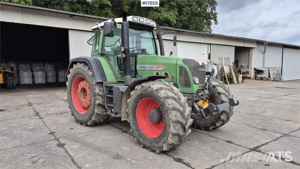 Fendt Vario 820 Traktorid
