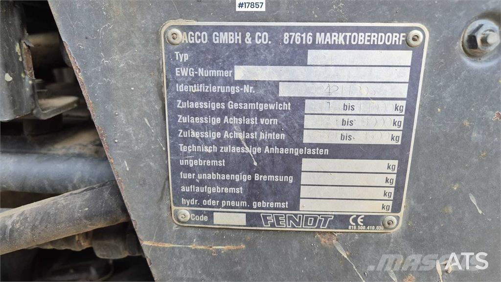 Fendt Vario 924 Traktorid