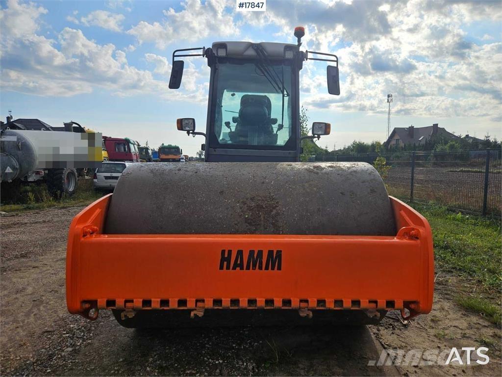 Hamm 3412HT Ühe trumliga rullid