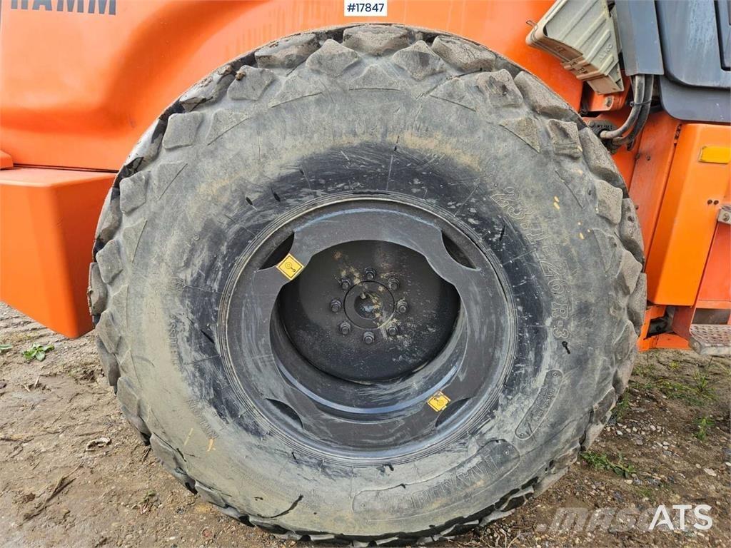 Hamm 3412HT Ühe trumliga rullid