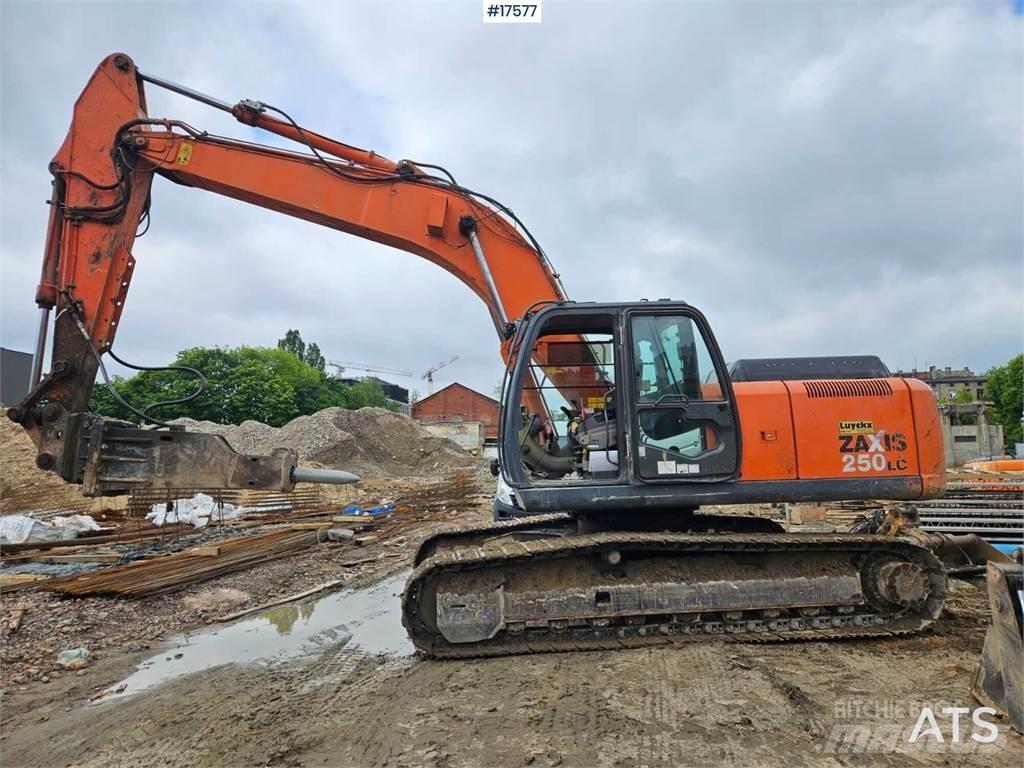 Hitachi Zaxis 250 LC Roomikekskavaatorid