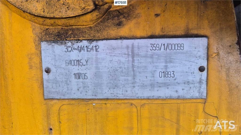 JCB 3cx Ekskavaatorlaadurid