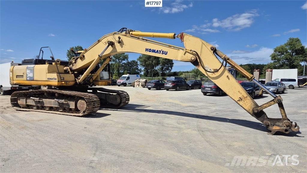 Komatsu PC 340 LC Roomikekskavaatorid