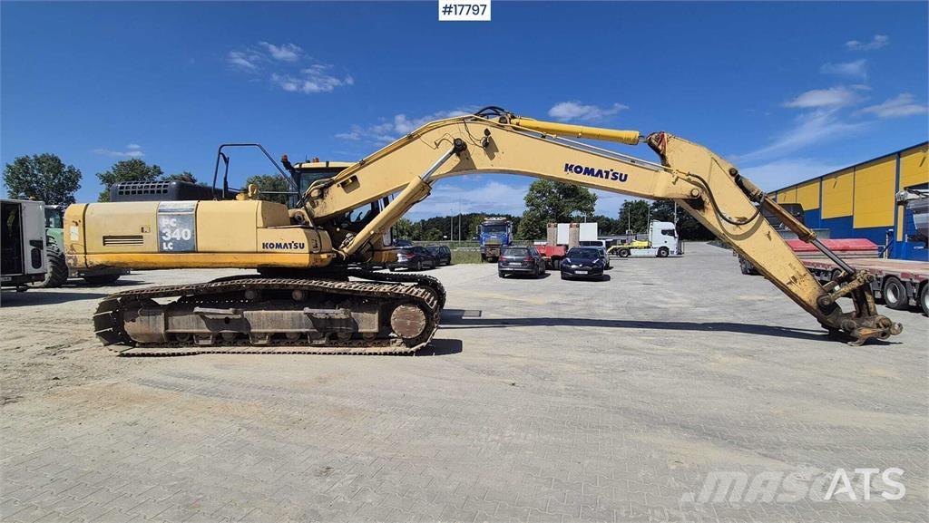 Komatsu PC 340 LC Roomikekskavaatorid