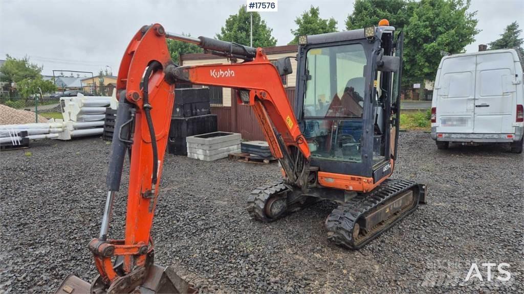 Kubota U27-4 Miniekskavaatorid < 7 t
