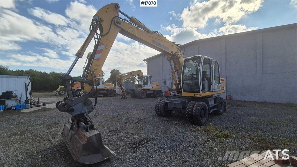 Liebherr A 900C Ratasekskavaatorid
