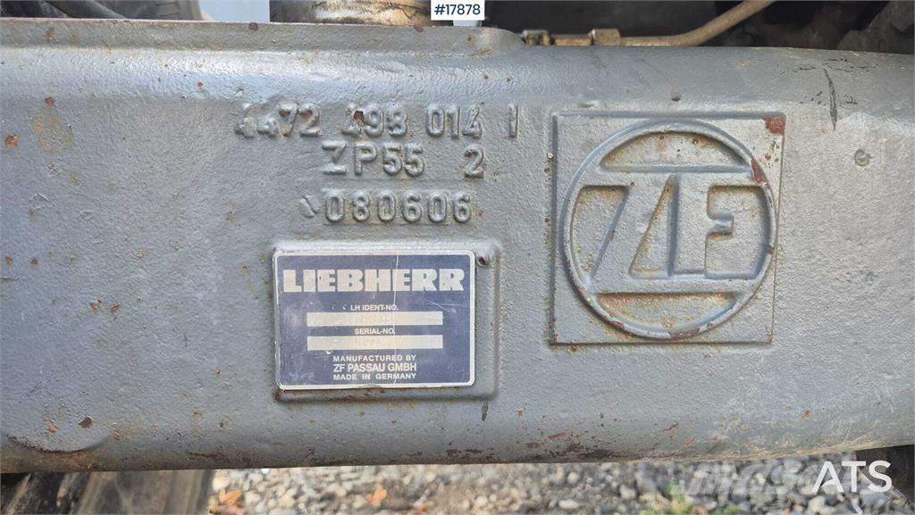 Liebherr A 900C Ratasekskavaatorid