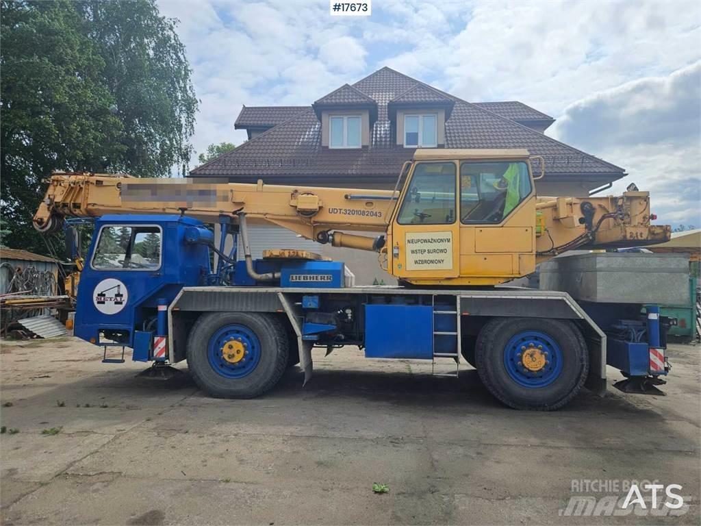 Liebherr LTM 1025 Maastikutõstukid