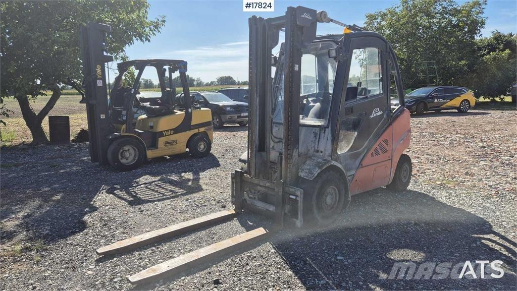 Linde H25D Kahveltõstukid - muud