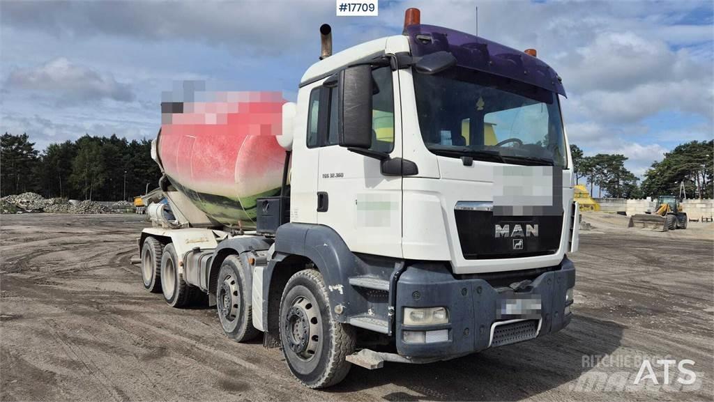 MAN TGS 32.360 Betoonisegistid
