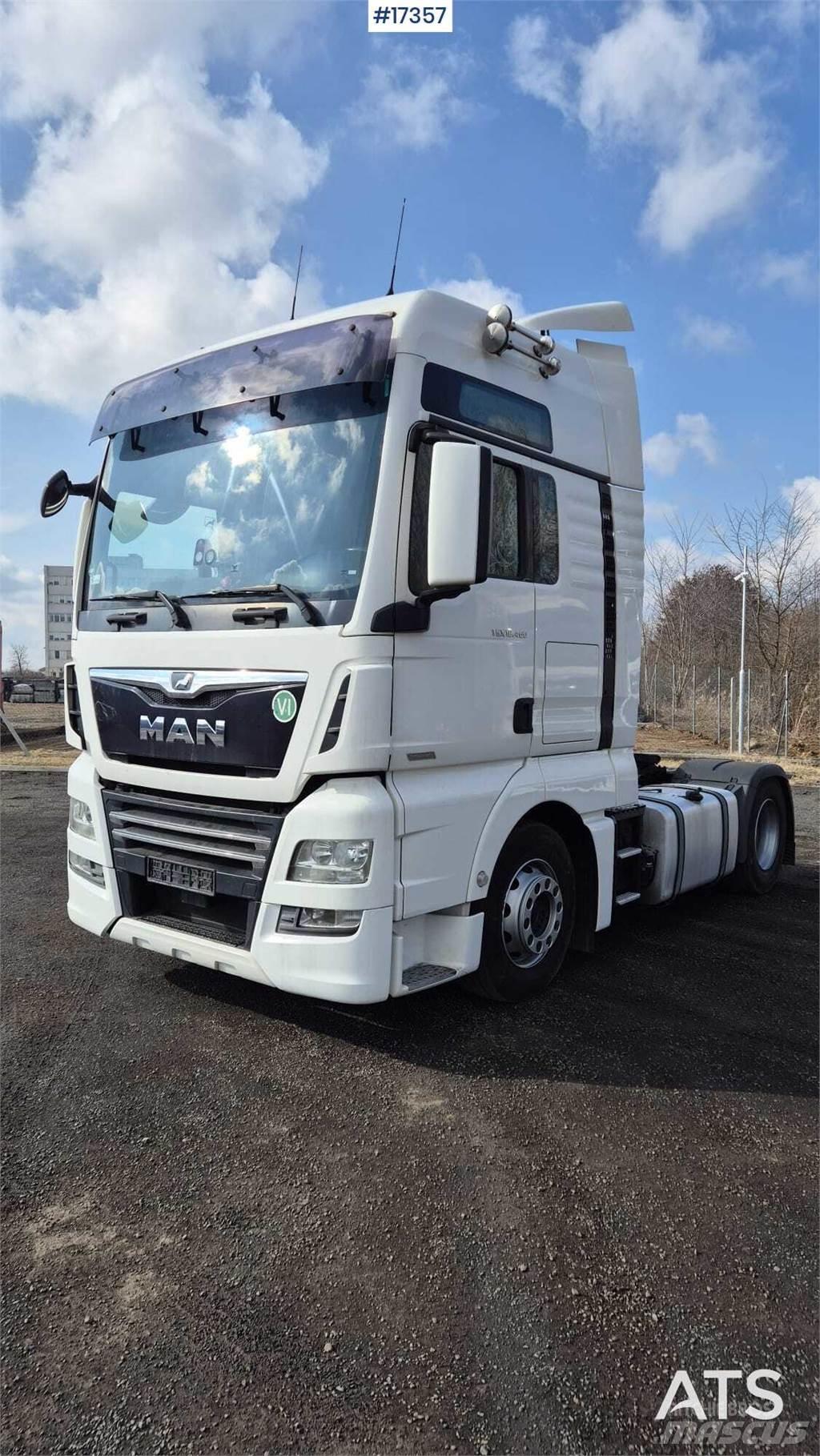 MAN TGX 18.460 Sadulveokid