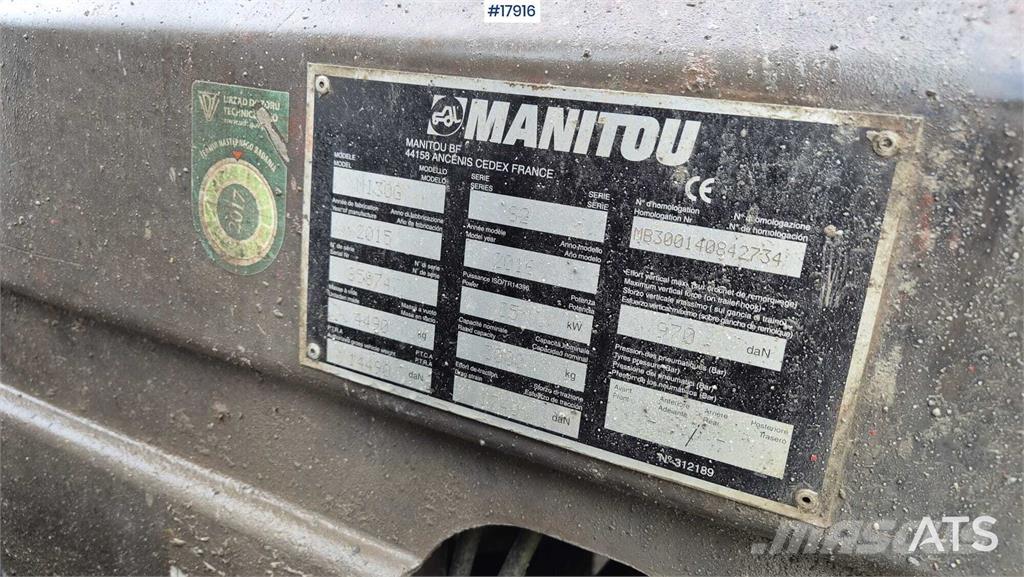 Manitou MI 30 G Kahveltõstukid - muud