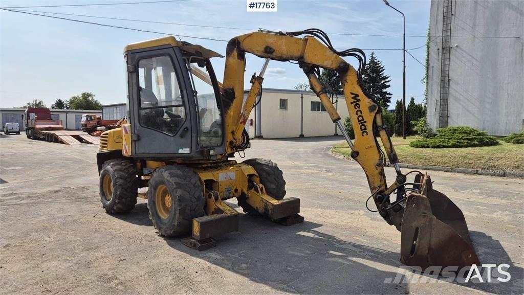 Mecalac 12MX Ratasekskavaatorid