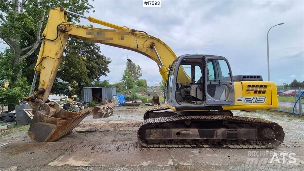 New Holland E215 Roomikekskavaatorid