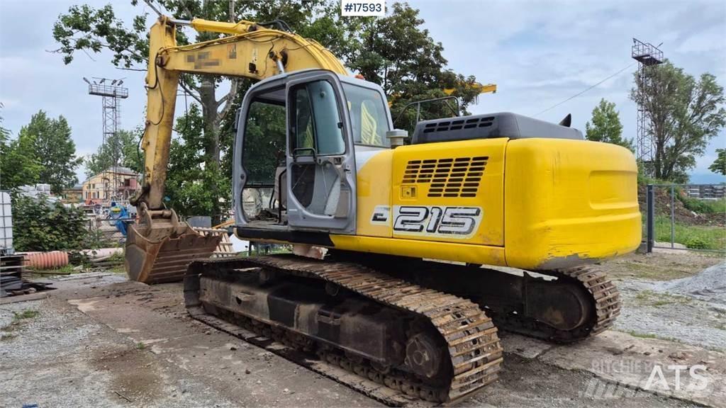 New Holland E215 Roomikekskavaatorid