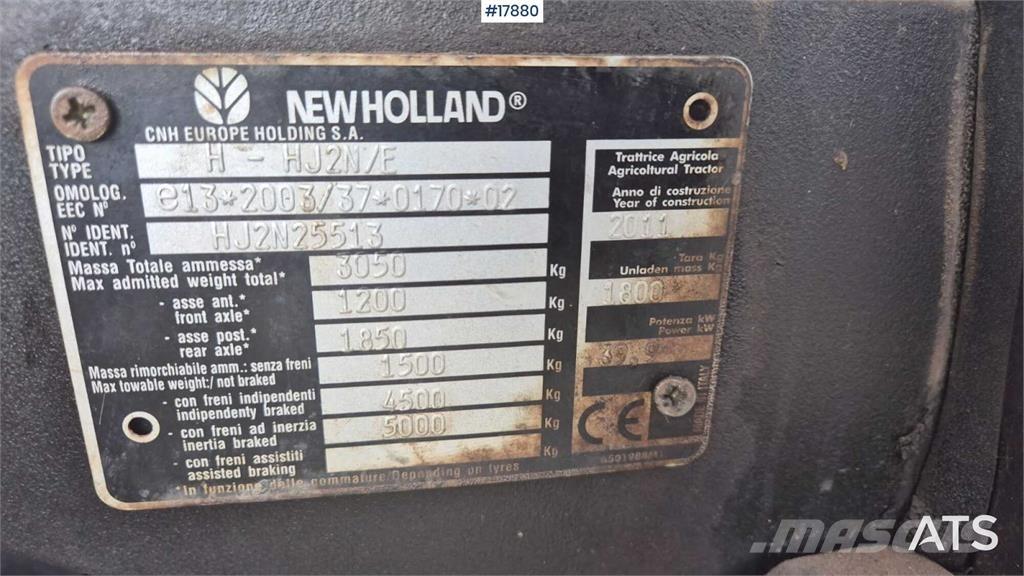 New Holland T 3040 Traktorid