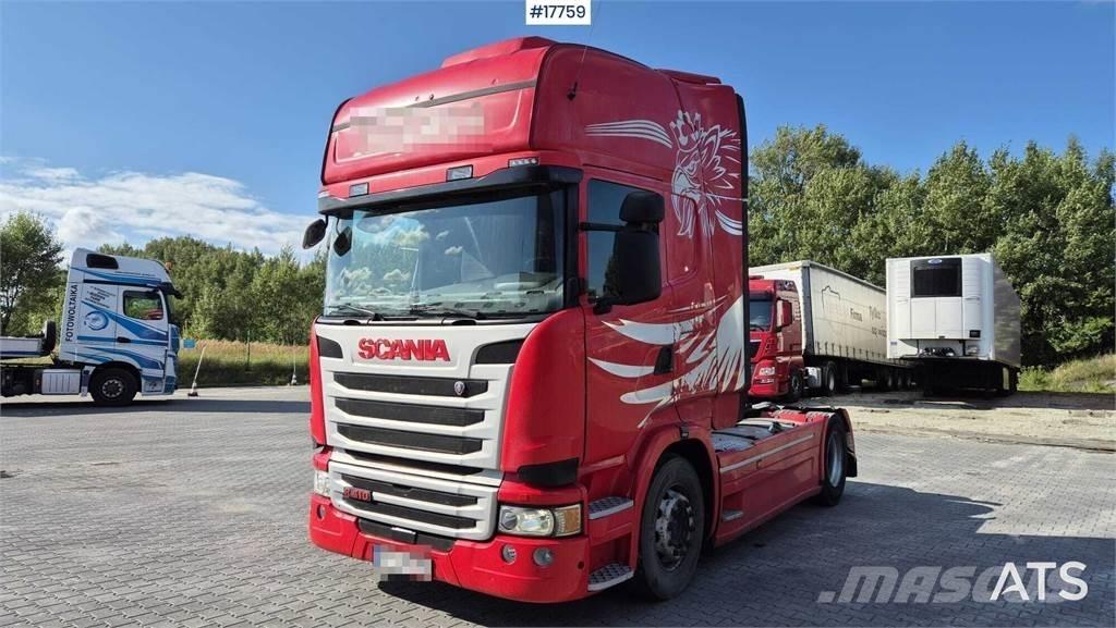 Scania R410 Sadulveokid