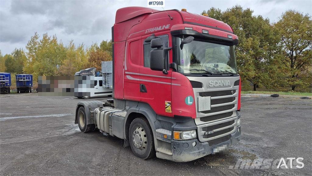 Scania R410 Sadulveokid